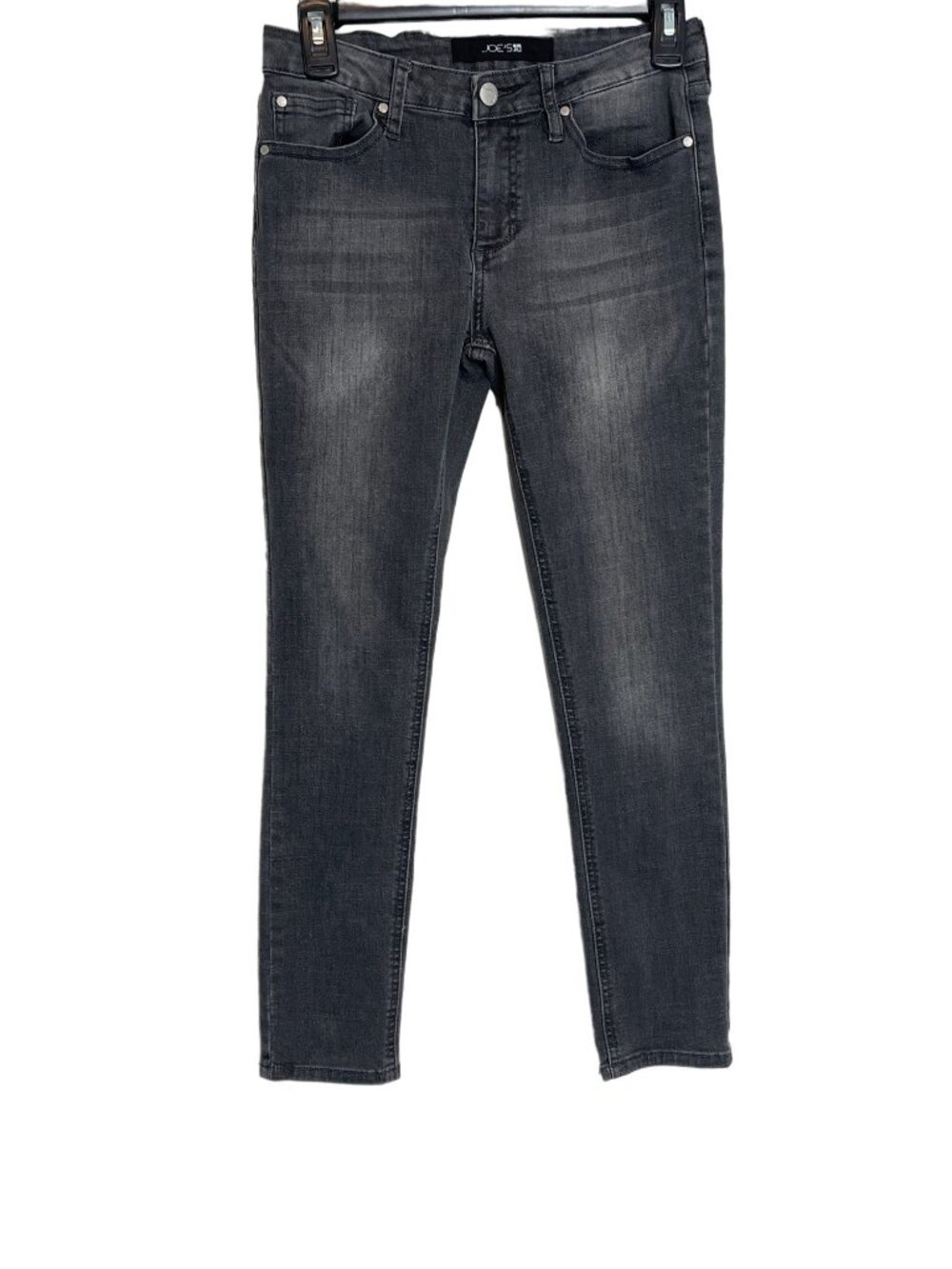 Joes Jeans Girls 12 Gray Distressed Skinny Jeans Stretch Denim Y2K
